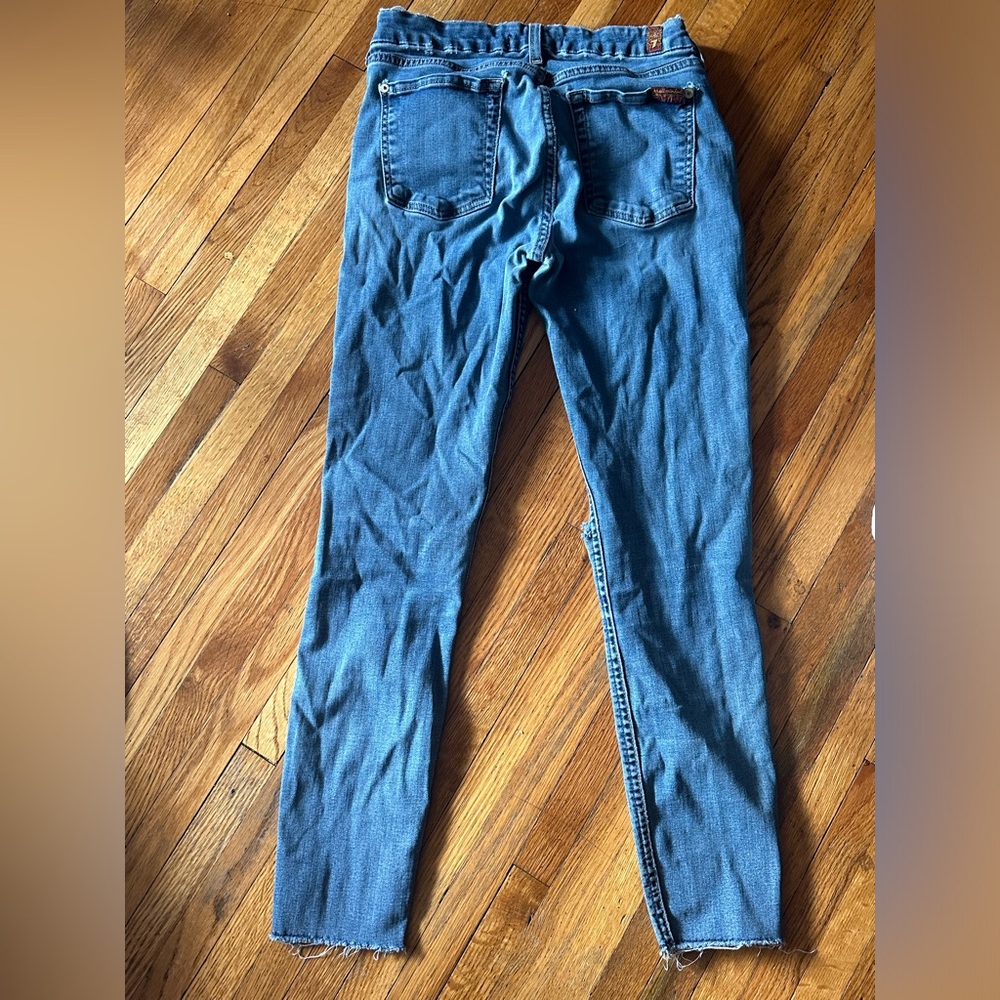 7 for all mankind ankle skinny
